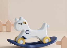 2023 Kids Rocking Horse Blue