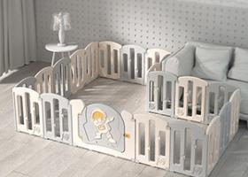 Astronaut Theme Kids playpen Grey