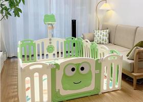 Frog Design Foldable baby playpen Grey