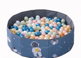  Kids foldable Ball pit Blue