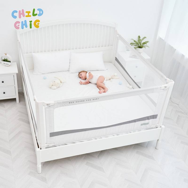 Baby Breathable Bed Fence Safety Anti-Fall Bed Barrier Guard Rail UD Kids Play