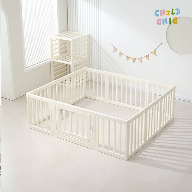 Multi-Functional Baby Playpen, Convertible Toddler Play Yard & Storage Organizer, Safe Indoor Activity Fence