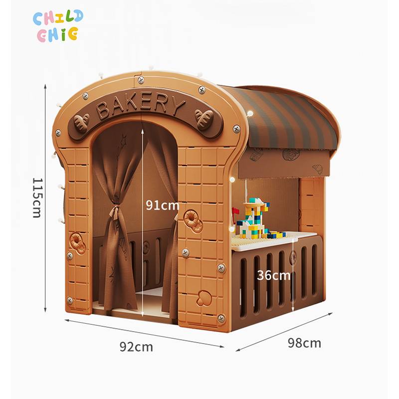 Multifunctional Game Toy Tent Block Board Frame Toy Tent Playhouse Suitable for Children Play