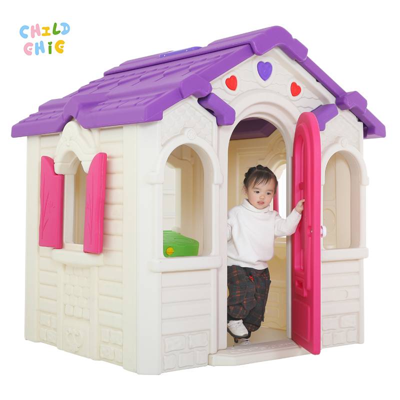 High-quality Sales Playhouse Plastic Play House Playground Outdoor Boy & Girl Game House Kindergarten Educational Toys