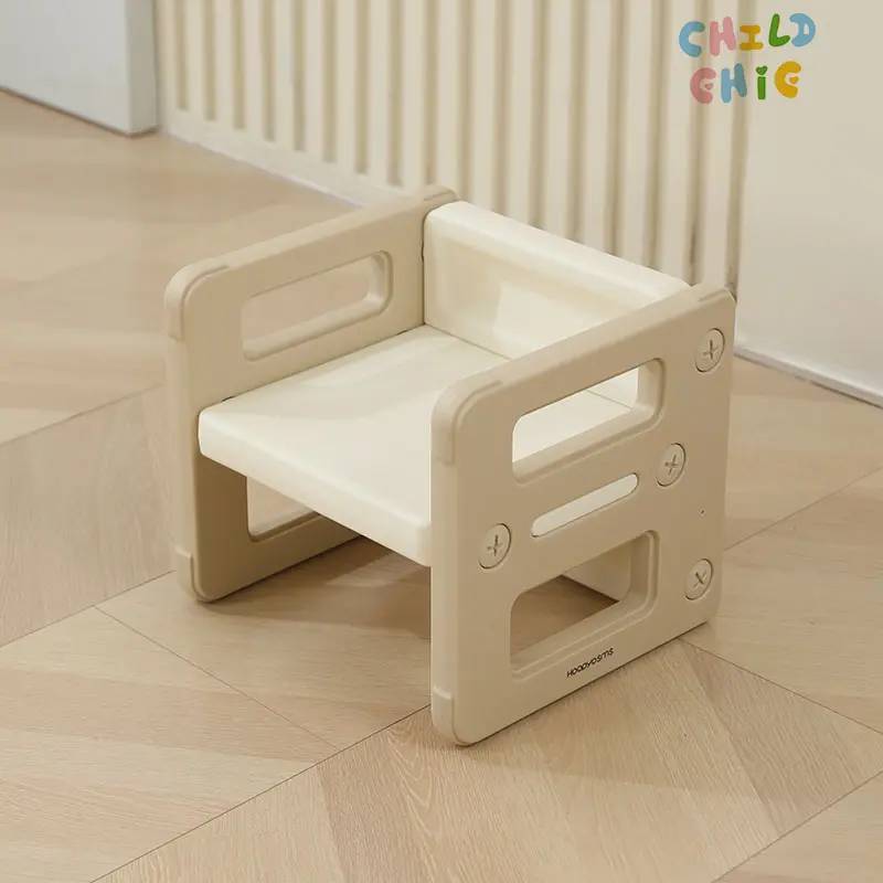 Multifunctional Plastic Children's School Furniture Table Chair Set Modern Study Writing Desk Home Use
