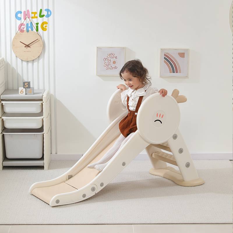 Cute Bird Shaped Kids Indoor Slide, Safe Small Toddler Play Slide for Home Bedroom & Playroom