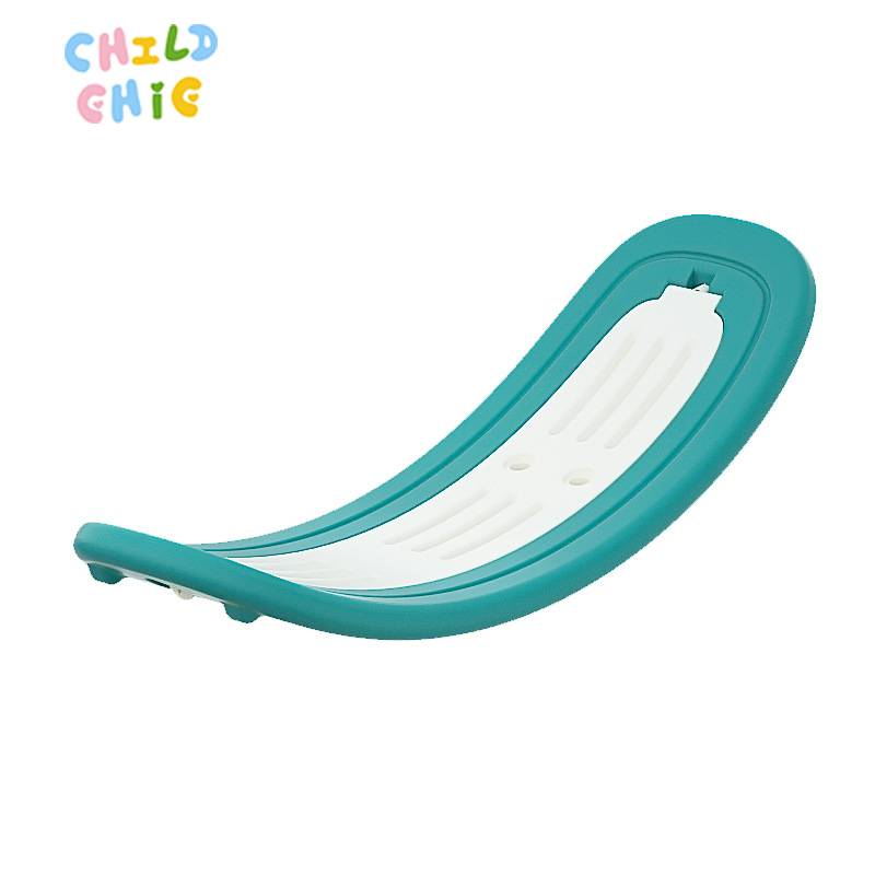 Eco-friendly HDPE Kids Rocking Board Toddler Wobble Balance Board Sensory Training Indoor Play Toy Rocking Horse Set